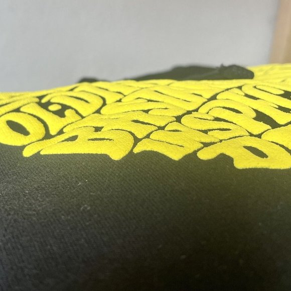 Wu-Tang Hoodie 25 Years puff print to match JORDAN 4 Lightning CT8527-700 - Picture 6 of 6